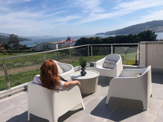 Villa A Neida Casa Con Terraza Con Vistas Al Mar Cee Exterior foto