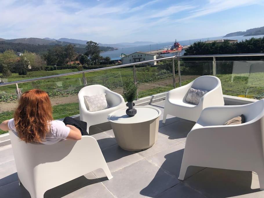 Villa A Neida Casa Con Terraza Con Vistas Al Mar Cee Exterior foto
